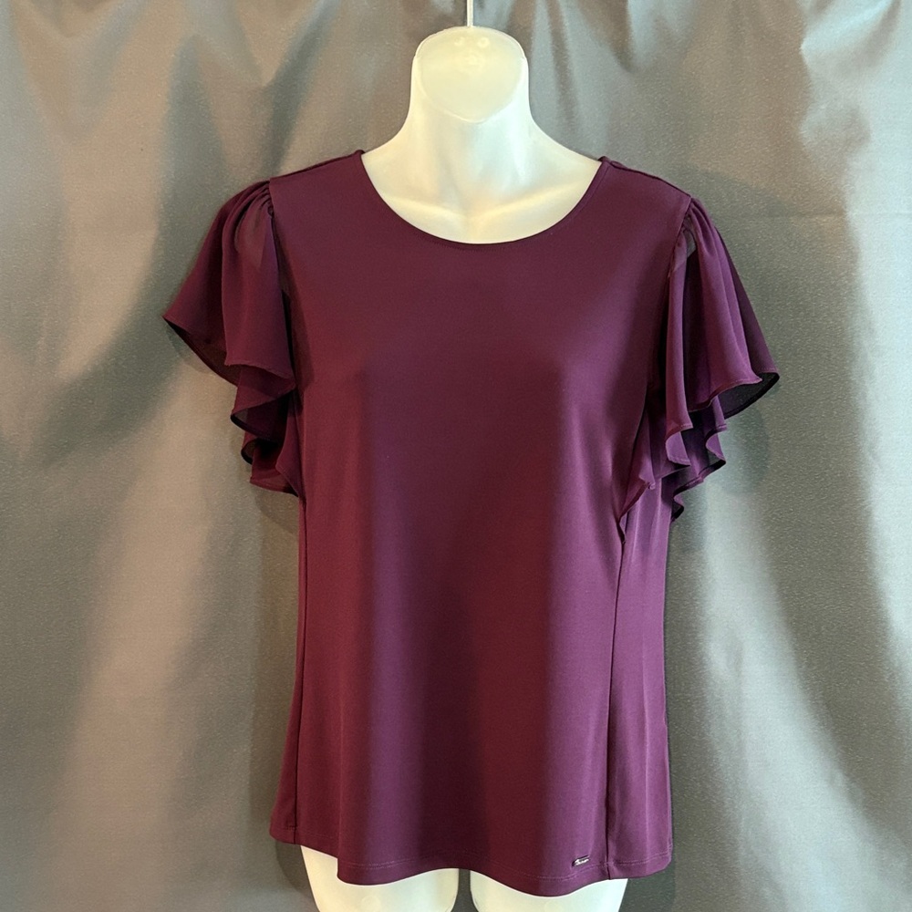Calvin Klein Elegant Purple Top